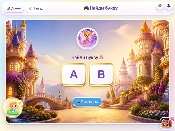 Игра на слух: найди английскую букву B